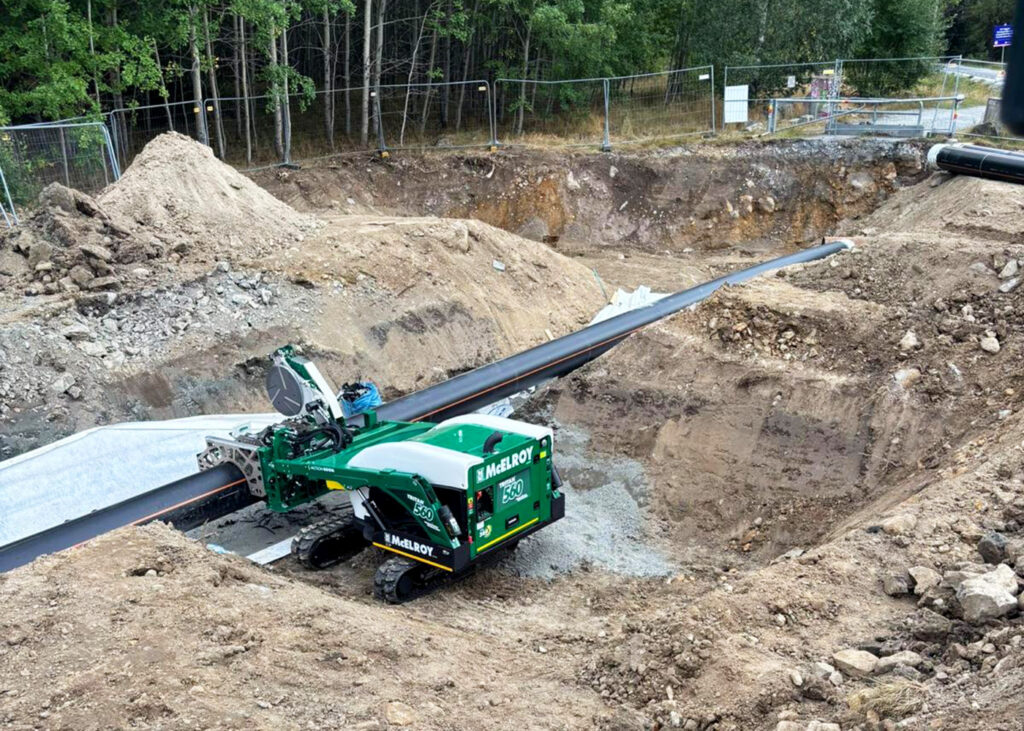 Senterra Projekt - Knivsta Överföringsledning till Käppala - Tritan 560i Svets