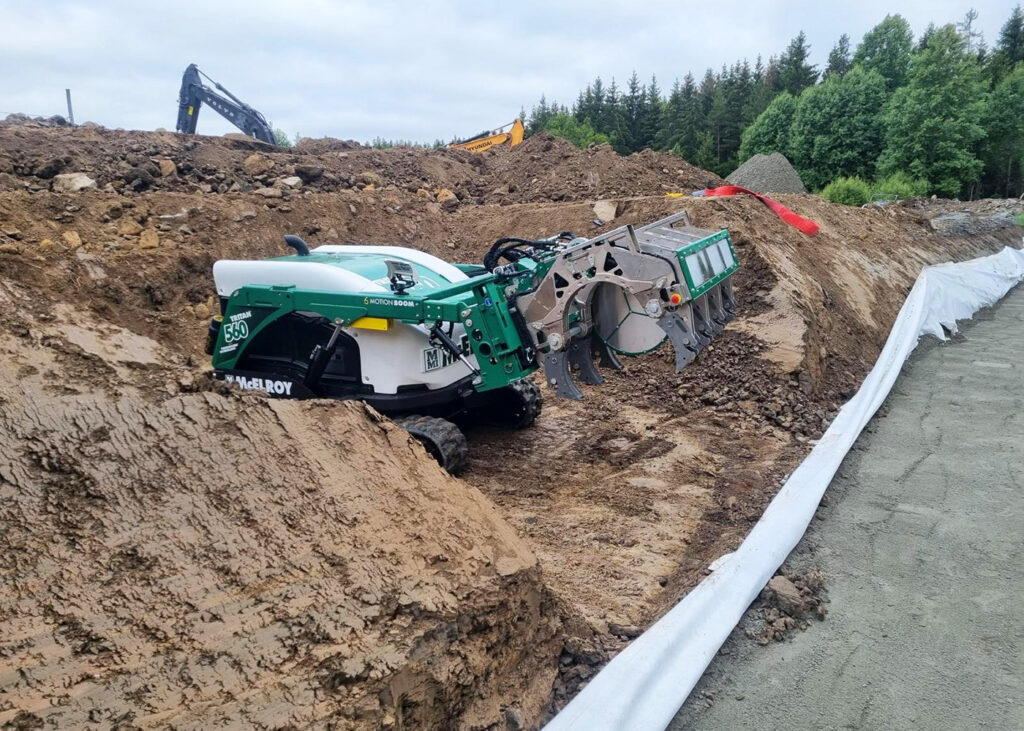 Senterra Projekt - Knivsta Överföringsledning till Käppala - Tritan 560i Svets